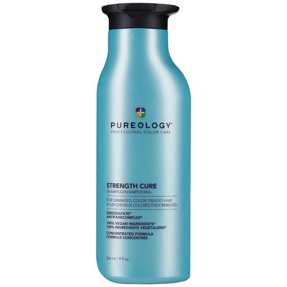 Imagem de Shampoo Pureology, hidratante para danos, tratado com cores, 266 ml