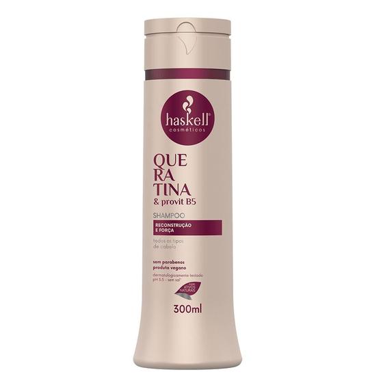 Imagem de Shampoo Queratina e Provit B5 Haskell 300ml