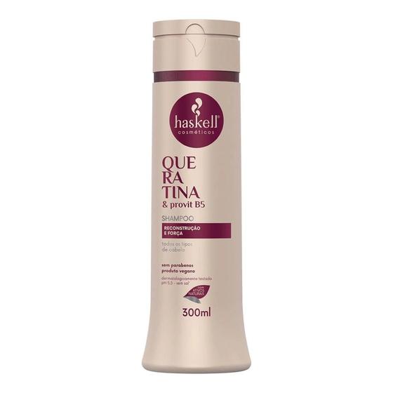Imagem de Shampoo Queratina & Provit B5 300ml - Haskell