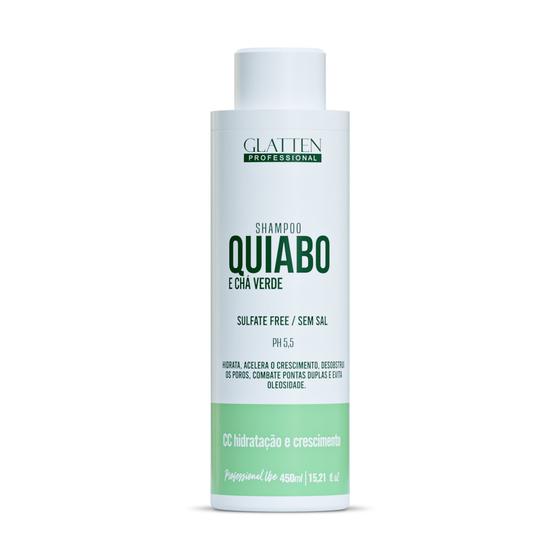 Imagem de Shampoo Quiabo e Chá Verde - 450ml