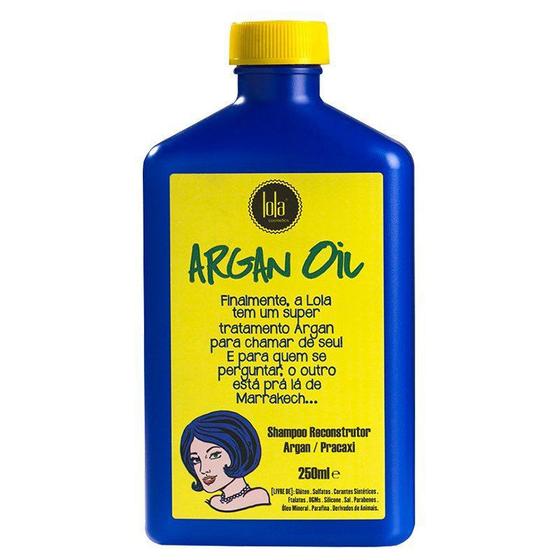 Imagem de Shampoo Reconstrutor Lola Argan Oil E Pracaxi 250ml