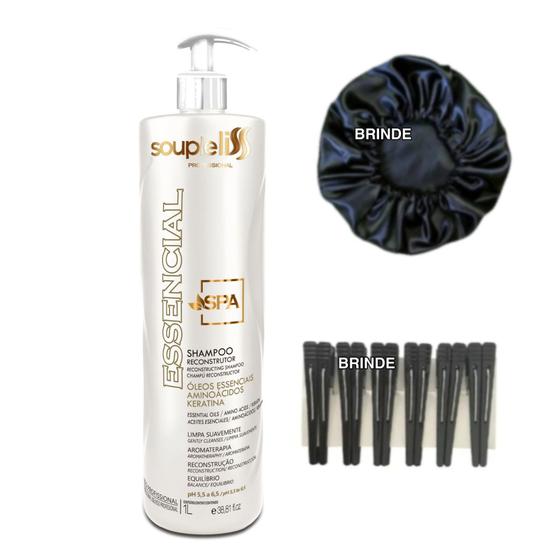 Imagem de Shampoo Reconstrutor Spa Essencial Soupleliss 1000ml