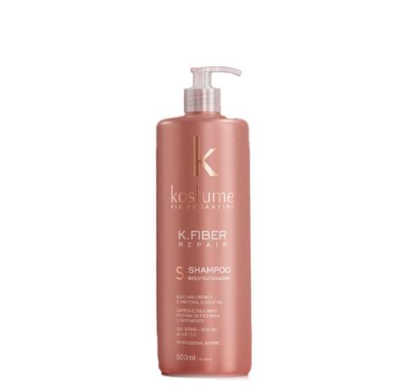 Imagem de Shampoo Reestruturador K Fiber Repair Kostume 500Ml