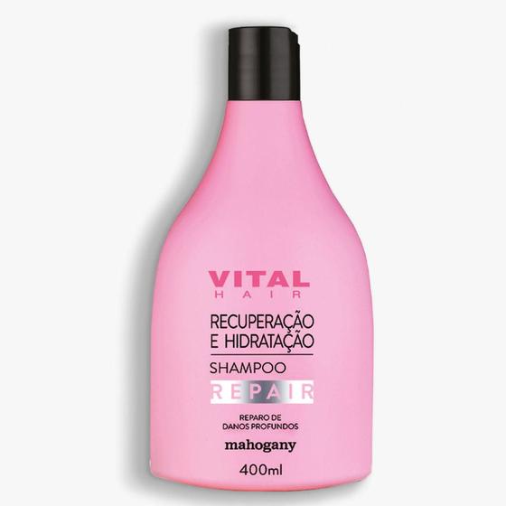 Imagem de Shampoo repair recuperação e hidratação 400 ml - Mahogany