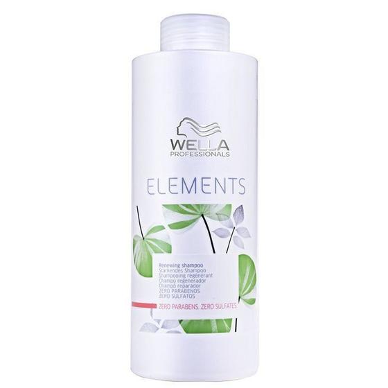 Shampoo Reparador Wella Elements 1 Litro - Wella Professionals