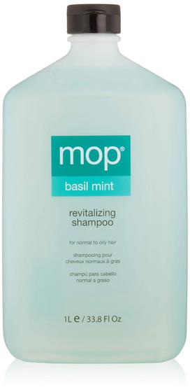 Imagem de Shampoo revitalizante MOP, manjericão e menta, 33,8 fl oz