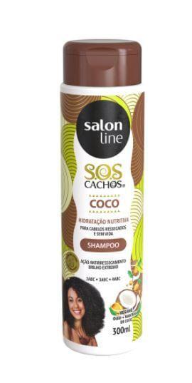 Imagem de Shampoo Salon Line S.O.S. Cachos Coco Tratamento Profundo  300mL