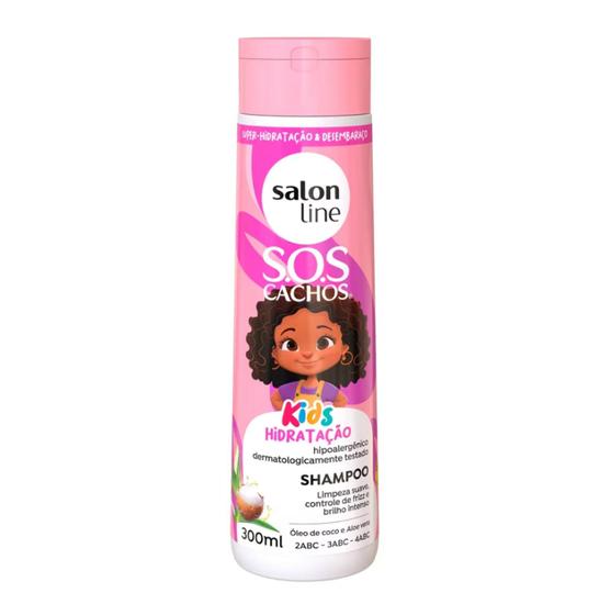 Imagem de Shampoo Salon Line SOS Cachos Kids Hidratação 300ml