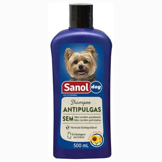 Imagem de Shampoo Sanol Antipulgas Dog 500ml '