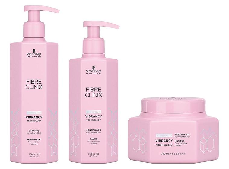 Imagem de Shampoo Schwarzkopf Fibre Clinix Vibrancy Set A