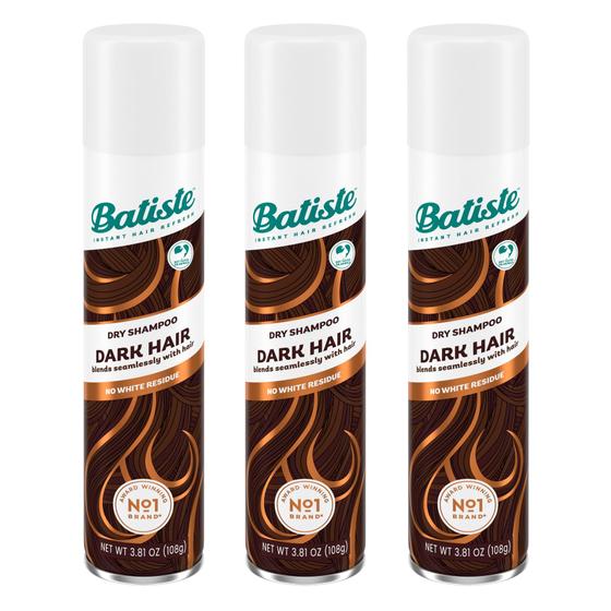 Imagem de Shampoo Seco Batiste Dark Tinted 113ml - Pacote com 3 Unidades