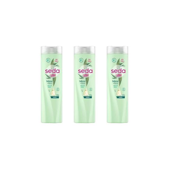 Imagem de Shampoo Seda 325Ml Babosa Oleos-Kit C/3Un