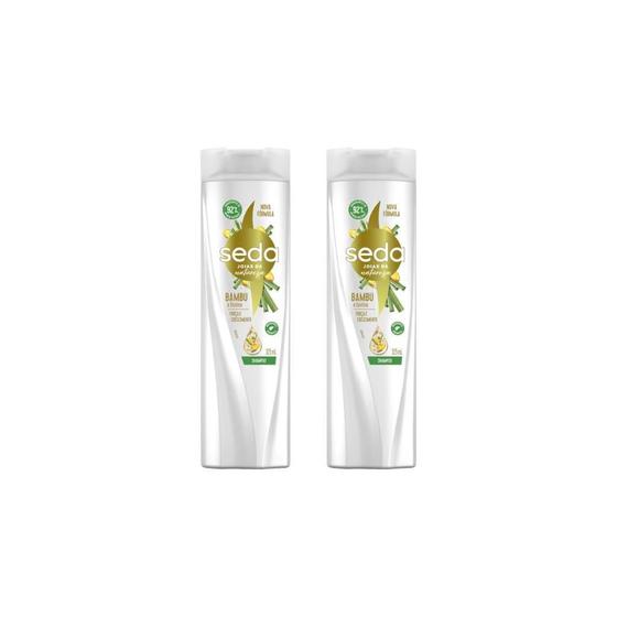 Imagem de Shampoo Seda 325Ml Bambu E Biotina-Kit C/2Un
