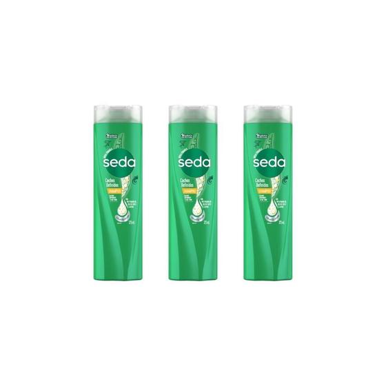 Imagem de Shampoo Seda 325Ml Cachos Definidos-Kit C/3Un