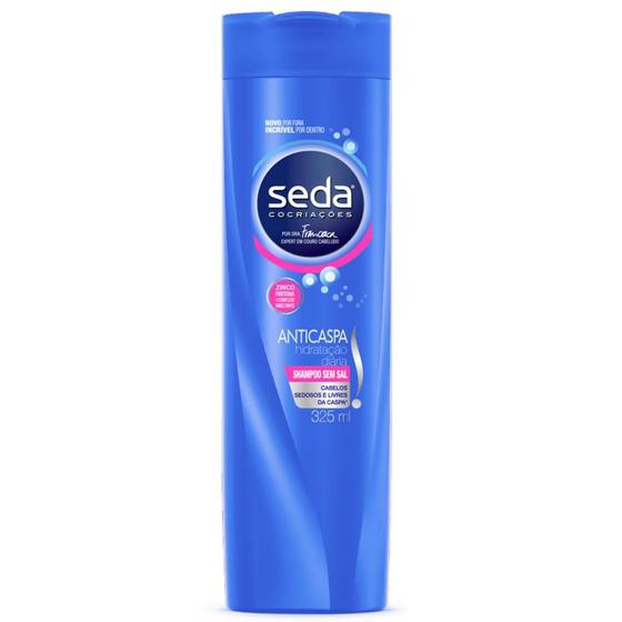 Imagem de Shampoo Seda Cocriações Anticaspa Hidratação Diária 325ml