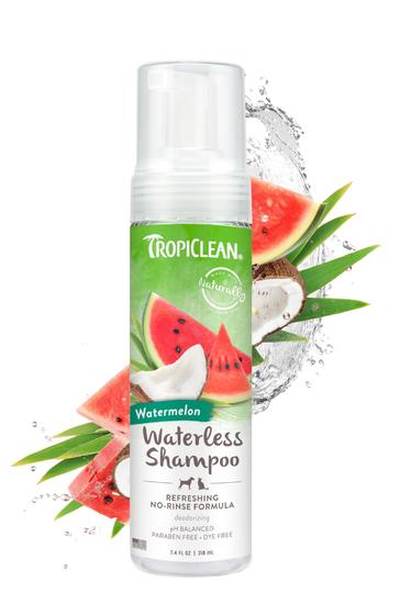 Imagem de Shampoo sem água TropicClean Watermelon para cães e gatos 220mL