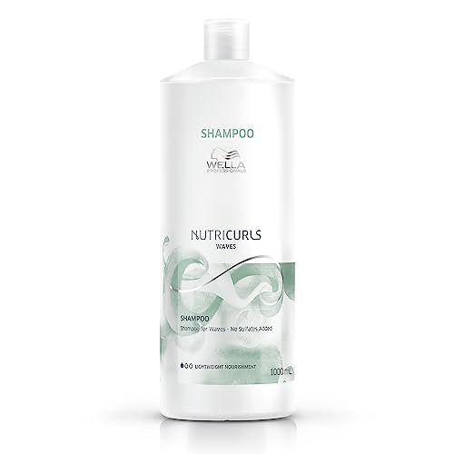 Imagem de Shampoo sem sulfato Wella NutriCurls unissex 33,8 onças