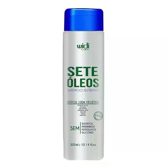 Imagem de Shampoo Sete Óleos Nutritivos Widi Care 300Ml