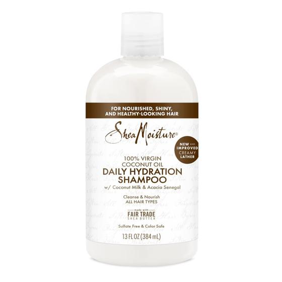 Imagem de Shampoo SheaMoisture Daily Hydration 100% Óleo de Coco Virgem