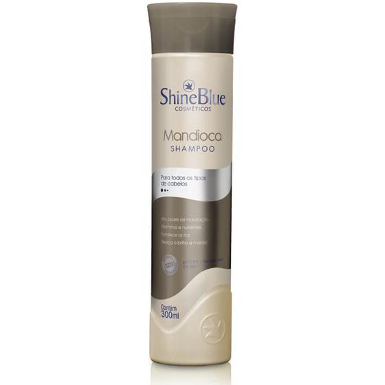 Imagem de Shampoo Shine Blue Mandioca 300ml