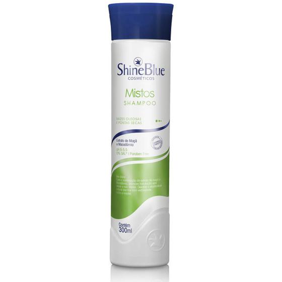 Imagem de Shampoo Shine Blue Mistos 300ml