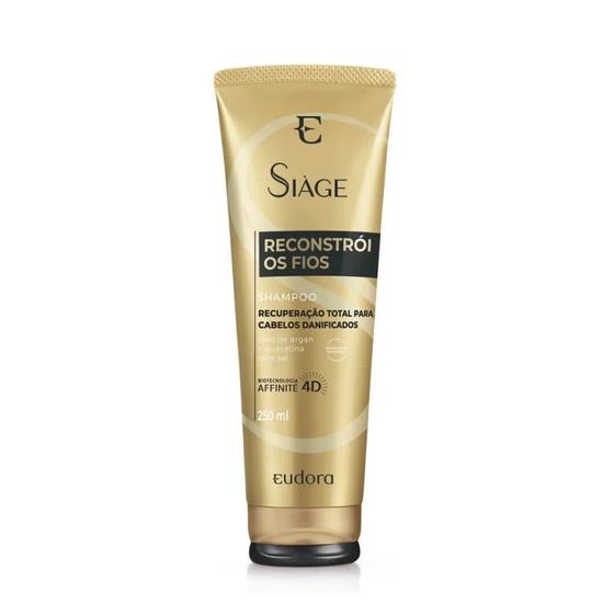 Imagem de Shampoo Siàge Reconstrói os Fios Eudora 250ml
