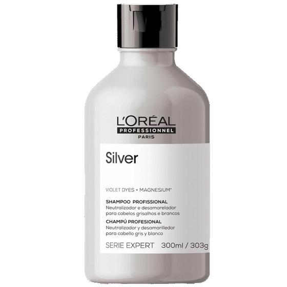 Shampoo Silver 300ml L'Oréal Professionnel Serie Expert Menor preço em Shampoo Silver 300ml L'Oréal Professionnel Serie Expert