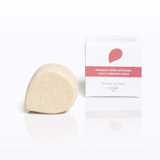 Shampoo sólido anticaspa Noviole Dermocosméticos Shampoo Magazine