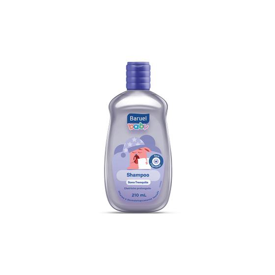 Imagem de Shampoo Sono Tranquilo Cheirinho Prolongado Baby Sem Lágrimas 210ml Baruel