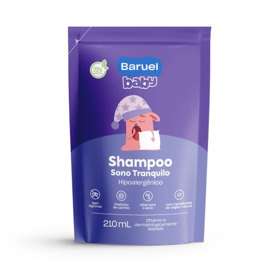 Imagem de Shampoo Sono Tranquilo Refil Baruel Baby 210ml Baruel