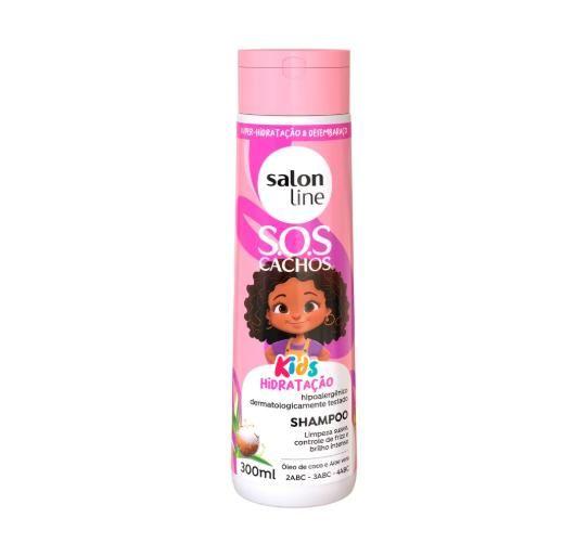 Imagem de Shampoo SOS Cachos Kids Hidratação Salon Line  300mL
