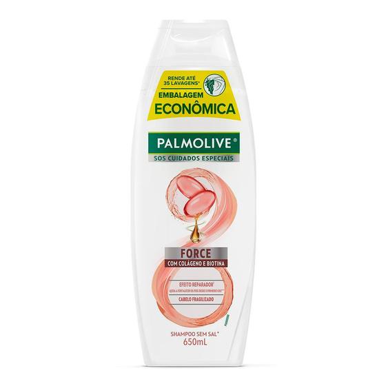 Imagem de Shampoo SOS  Force Com Colágeno Palmolive 650ml