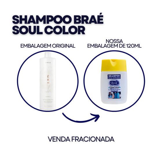 Imagem de Shampoo Soul Color Braé Fracionado 120ml - Shampoo pós coloração Antidesbotamento