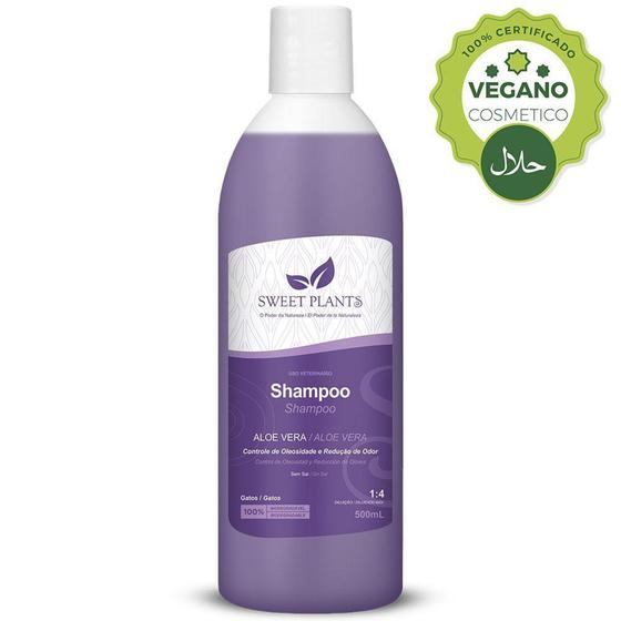 Imagem de Shampoo Sweet Friend Aloe Vera para Gatos - Sweet Plants 500ml