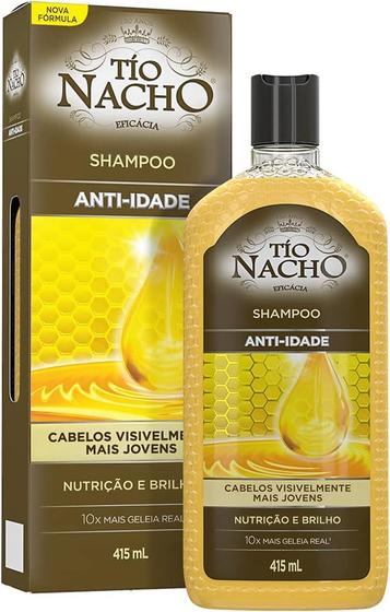 Imagem de Shampoo Tio Nacho Anti-Queda Anti-idade 415ml