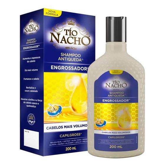 Imagem de Shampoo Tio Nacho Antiqueda Engrossador 200ml