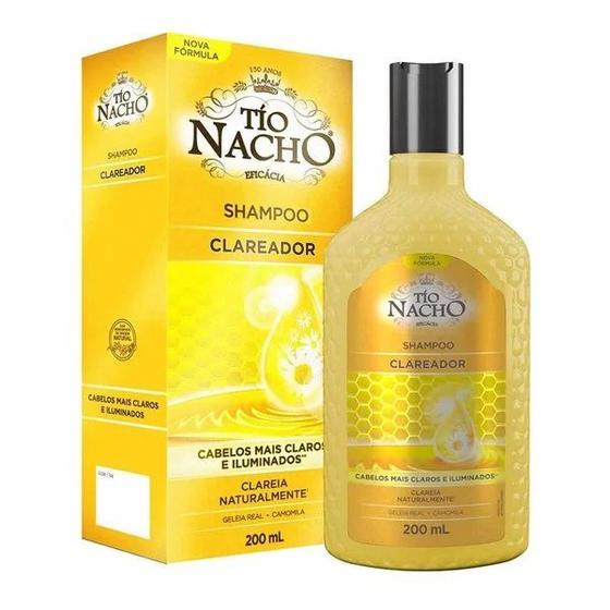 Imagem de Shampoo Tio Nacho Clareador 200ml