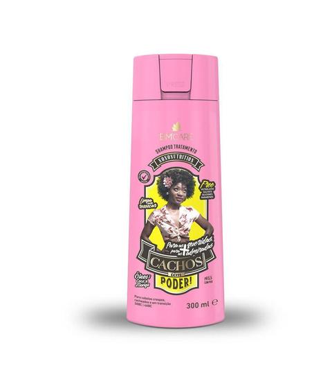 Imagem de Shampoo Tratamento Cachos têm poder Barro Minas 300ml - Barrominas