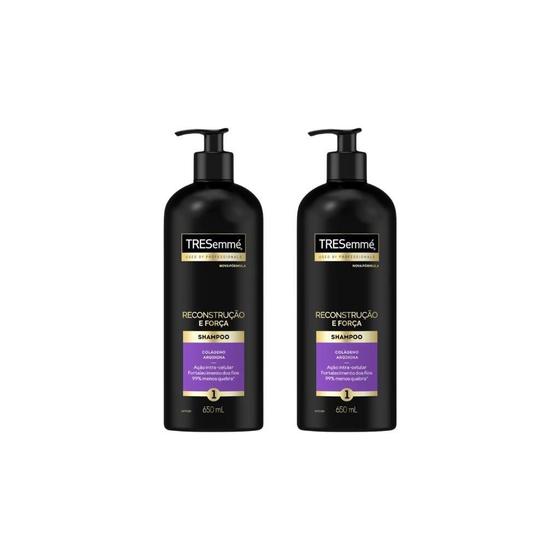 Imagem de Shampoo Tresemme Reconstrucao E Força 650Ml-Kit C/2Un