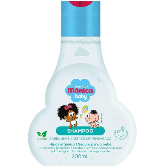 Imagem de Shampoo Turma da Mônica Baby Cabelinhos Crespos 200mL - TURMA DA MONICA BABY