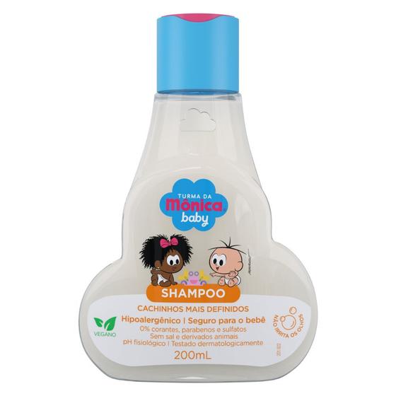 Imagem de Shampoo Turma da Mônica Baby Cachinhos mais Definidos 200ml