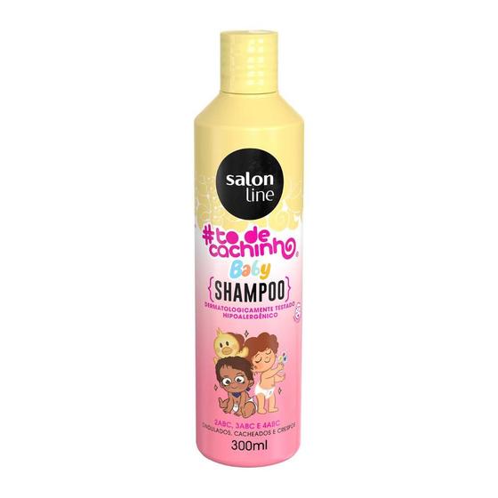 Shampoo Uso Diário Salon Line 300Ml To De Cacho Baby Menor preço em Shampoo Uso Diário Salon Line 300Ml To De Cacho Baby