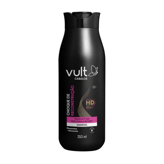 Imagem de Shampoo Vult Cabelos Choque de Reconstrução 350ml