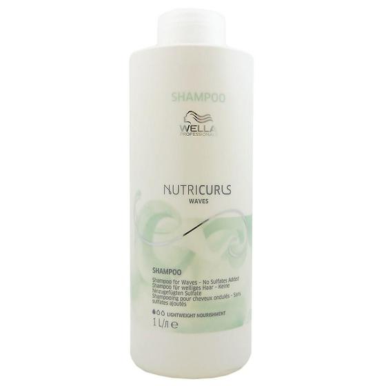 Imagem de Shampoo Wella Nutricurls Cabelo Ondulado E Cacheado 1000Ml