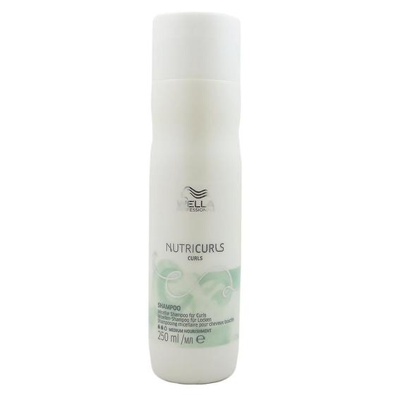 Imagem de Shampoo Wella Nutricurls Cabelo Ondulado E Cacheado 250Ml