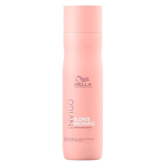 Imagem de Shampoo Wella Professionals Invigo Blonde Recharge 250ml