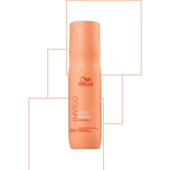 Shampoo Wella Professionals Invigo Nutri-Enrich - 250ml - WELLA PROFISSIONAL Imagem de Shampoo Wella Professionals Invigo Nutri-Enrich - 250ml