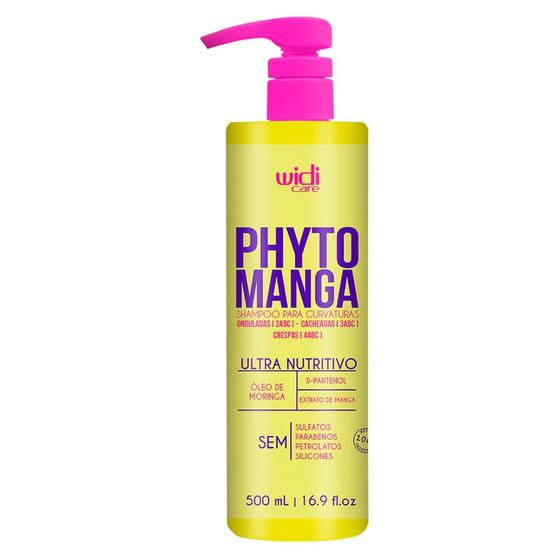 Imagem de Shampoo Widi Care Phytomanga Para Curvaturas 500ml