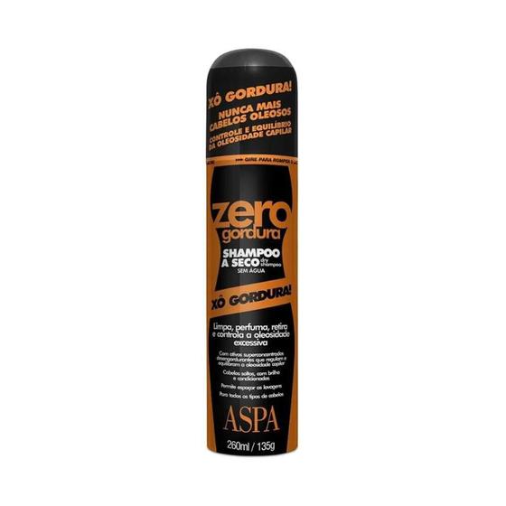 Shampoo Zero Gordura Seco Aspa 150Ml Shampoo a Seco Magazine Luiza