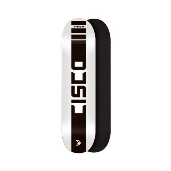Imagem de Shape Cisco Skate Marfim + Resina - Durabilidade & Leveza